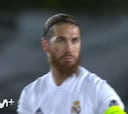 El gesto viral de Sergio Ramos a Zidane ante la Atalanta