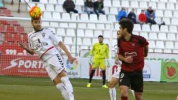 Imagen del Albacete-Mirandés.