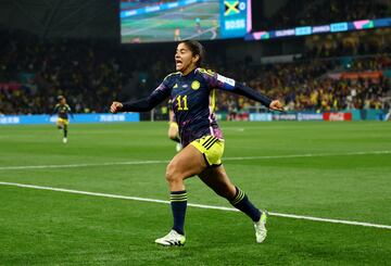 Colombia y Jamaica se enfrentaron por los octavos de final del Mundial Femenino de Australia - Nueva Zelanda 2023 en el AAMI Park de Melbourne.