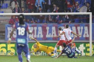 Eibar-Almería en imágenes