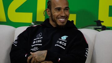 El homenaje de Lewis Hamilton a Senna en Brasil