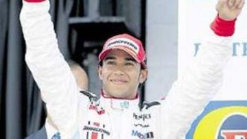 <b>PREPARADO. </b>Hamilton es líder de GP2 con 21 puntos de ventaja sobre Nelsinho Piquet.