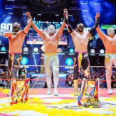 Místico y Brillante Jr., ganadores de la Gran Alternativa del CMLL