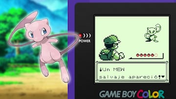 pokemon rojo azul mew glitch