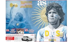 Así vivió la prensa internacional el fallecimiento de Maradona: algunas portadas pasarán a la historia