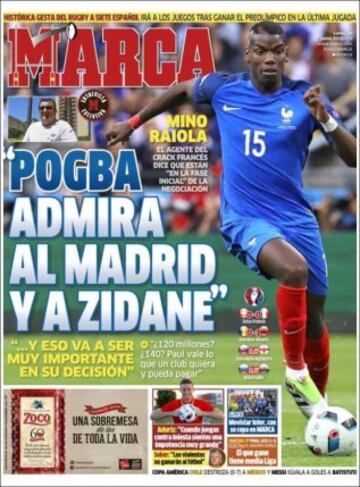 Portadas de la prensa mundial