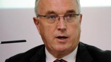 Pat McQuaid, presidente de la Unión Ciclista Internacional.