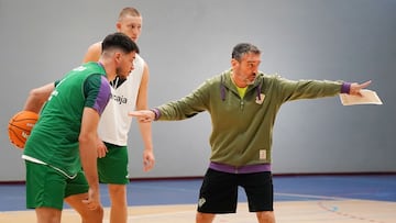 Ibon Navarro, en una sesión.