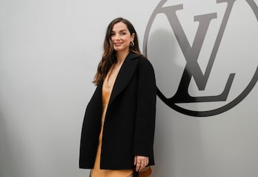 VIPs en el desfile de Louis Vuitton en la Semana de la Moda de París.