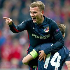Griezmann, máximo goleador del Atleti en formato Champions
