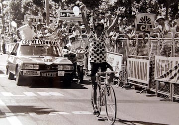 En 1989 y 1991 sus logros siguieron llegando. En el 89 ganó dos etapas del Giro de Italia y se quedó con la camiseta de la montaña, título que también consiguió en La Vuelta del 91 y una etapa más.