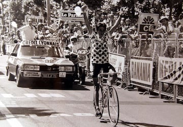 En 1989 y 1991 sus logros siguieron llegando. En el 89 ganó dos etapas del Giro de Italia y se quedó con la camiseta de la montaña, título que también consiguió en La Vuelta del 91 y una etapa más.
