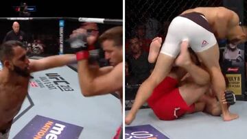 UFC: debuta con un KO a los 20 segundos y le apaliza ya en el suelo con 4 salvajes puñetazos