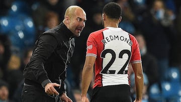 Guardiola se encaró con un rival por haber perdido tiempo