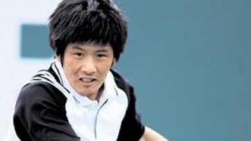 <b>DESDE LA PREVIA. </b>Kevin Kim ha llegado a segunda ronda de Roland Garros, donde le espera Nadal.