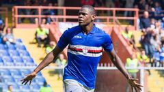 Duván Zapata marca en triunfo de Sampdoria ante Milan