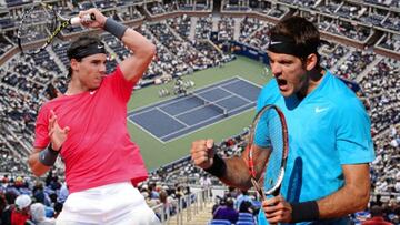 El duelo Nadal vs Del Potro se repite ¡vaya pasada de puntos!