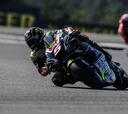 Pole sorpresa de Zarco y caída de Quartararo en su intento final