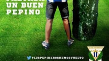 Campaña del Leganés: "A esta Liga le faltaba un buen pepino"