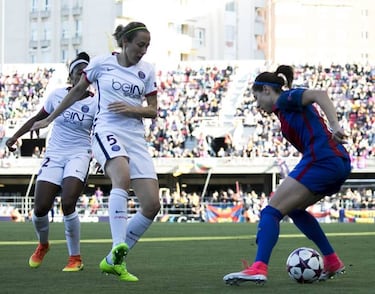 Barcelona Femeni with it all to do in the return against PSG