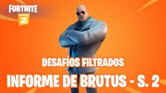 Fortnite: desafíos filtrados de Informe de Brutus Semana 2