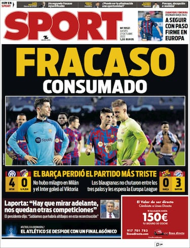 La prensa de Barcelona, sin piedad