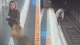 Una ‘mossa d’esquadra’ fuera de servicio rescata a un hombre que cayó a las vías del metro