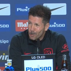 Clara, concisa y muy directa la respuesta del Cholo al Liverpool y Klopp por la celebración del 1-0