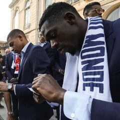 Dembélé se deja querer