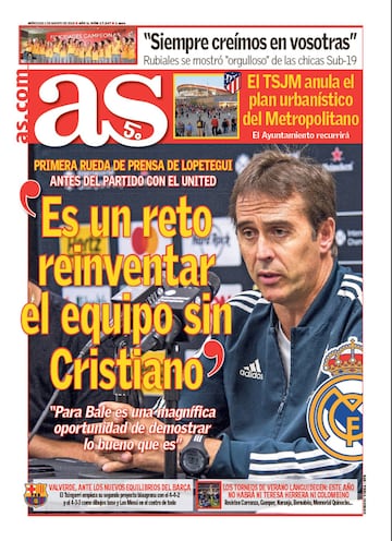 Las portadas de AS de agosto