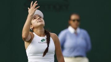 Osorio pierde con Sabalenka y se despide de Wimbledon