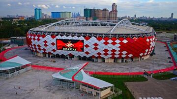 El Otkrytie Arena recibir&aacute; dos partidos de Chile en la Copa Confederaciones. 