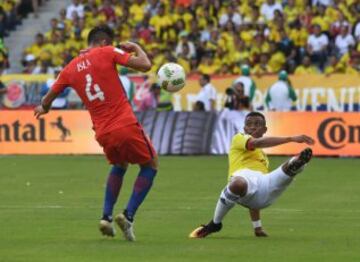 Colombia vs Chile en Barranquilla.