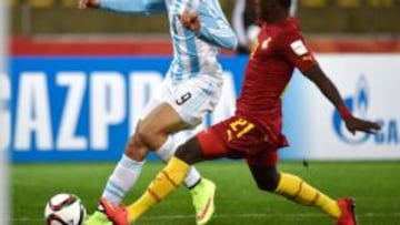 Argentina pierde con Ghana y marcó Giovanni Simeone