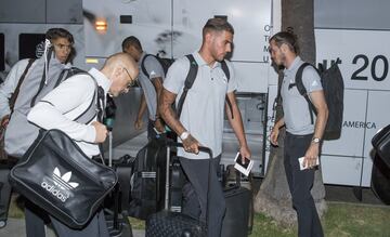 El Real Madrid ya se encuentra en Los Ángeles