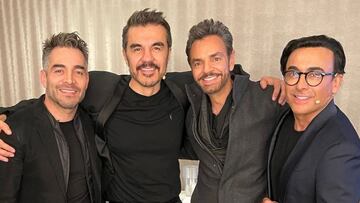 Eugenio Derbez, Omar Chaparro, Adal Ramones y Adrián Uribe muestran sus mejores pasos de baile