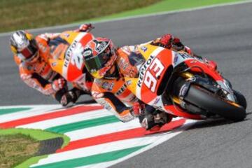 Marc Márquez y Dani Pedrosa.