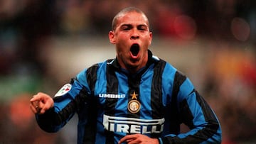 Ronaldo, con el Inter.