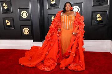 Lizzo en los Grammy 2023.