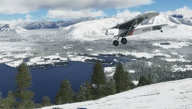 Microsoft Flight Simulator ya cuenta con nieve en tiempo real