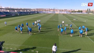 El Madrid ultima detalles para el duelo copero ante el Leganés