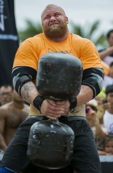 Las imágenes del Hombre Más Fuerte del Mundo