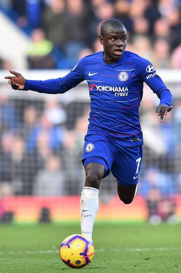 Es el octavo franc¨¦s mejor pagado, ya que tiene un salario de 10.8 mde, jugando para Chelsea.