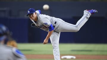 Julio Urías un año despues de su debut en Grandes Ligas