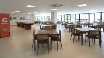 Imágenes del nuevo centro de entrenamiento Granja Comary en Teresópolis, Río de Janeiro, donde el equipo nacional de fútbol de Brasil va a entrenar para el Mundial.