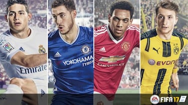 Elige a tu jugador favorito para la portada de FIFA 17