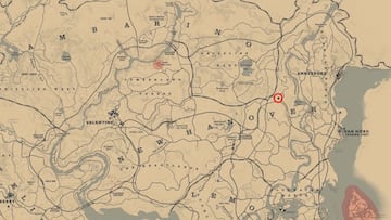 El &uacute;nico trampero que hay en New Hanover est&aacute; relativamente cerca de Annesburg