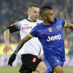 Arturo Vidal llegaría con lo justo a la Champions League