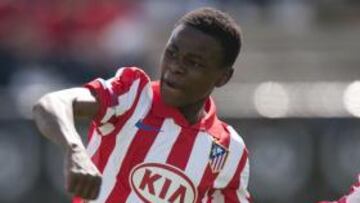 <b>PODERÍO. </b>Salomón Obama celebrando un gol.