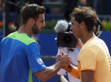 Nadal beats Marcel Granollers at the Barcelona Open